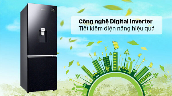 Tủ lạnh Samsung Inverter 307 lít RB30N4190BU/SV Mới 2021