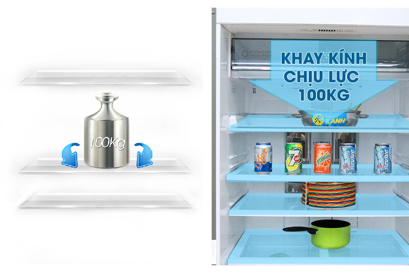 Tủ lạnh Sharp 627 lít SJ-XP630PG-SL