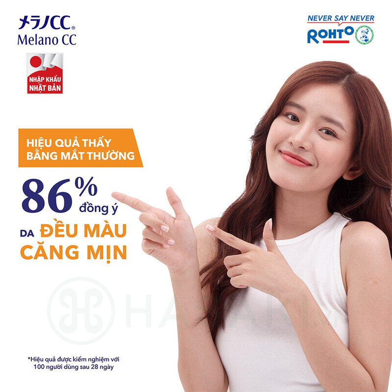 Mặt Nạ Dưỡng Sáng Da, Cấp Ẩm Melano CC Whitening Mask MỚI