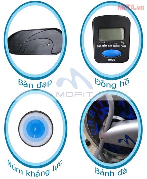 Xe đạp tập Obitrac Elite MO-2082