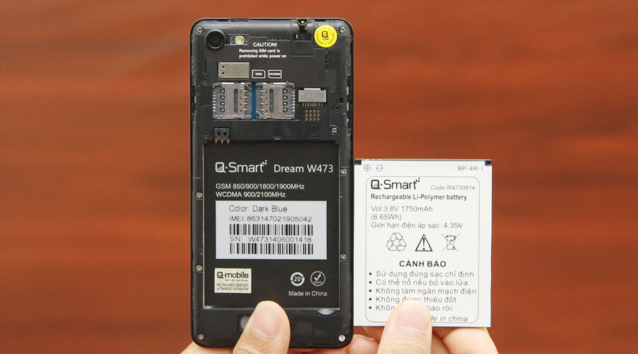 Điện thoại Q-Smart Dream W473 Điện thoại Q-Smart Dream W473