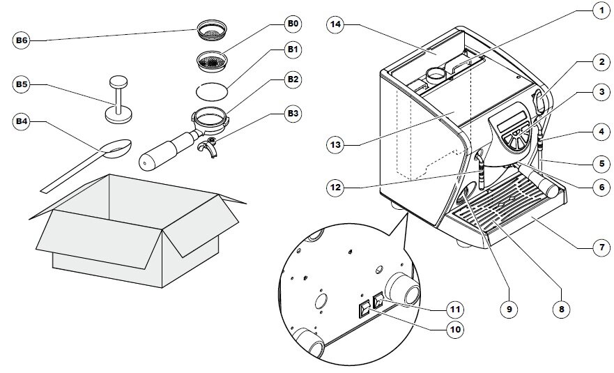 Máy pha cà phê Nuova Simonelli Musica Lux