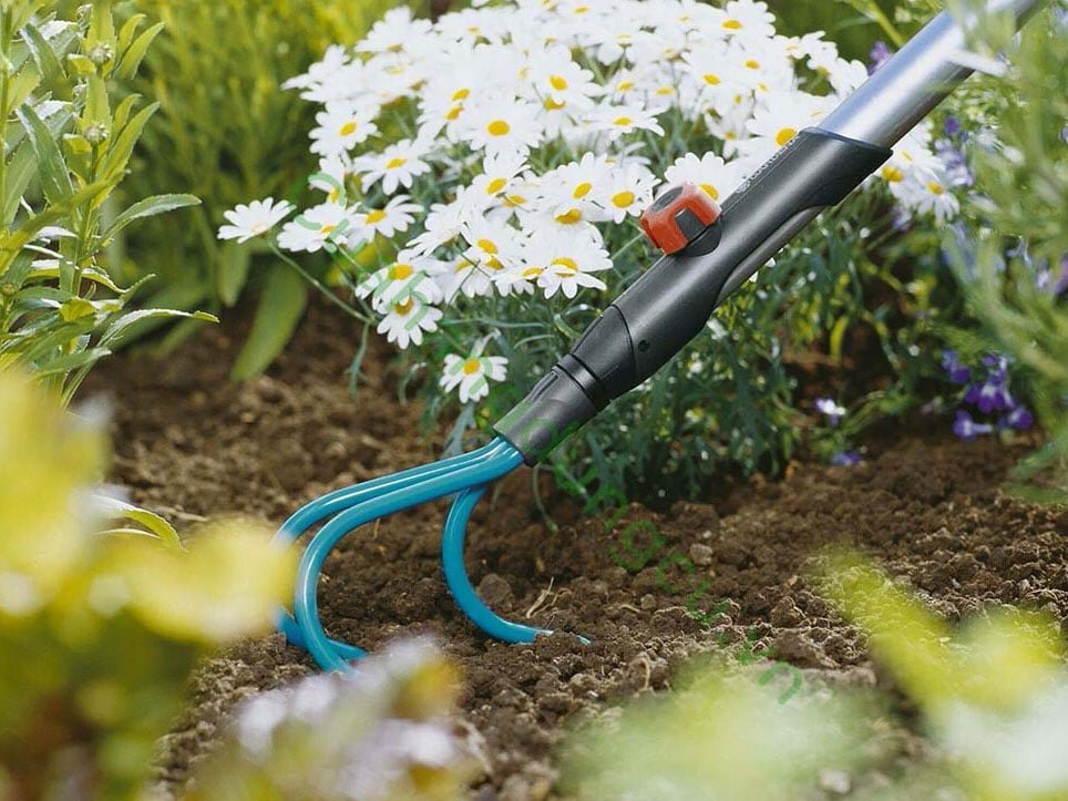 Gardena 03135-20 dùng với cán nhôm Gardena