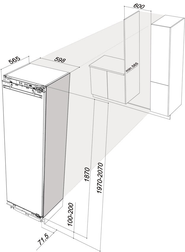 tủ lạnh Brandt BIL1373SI