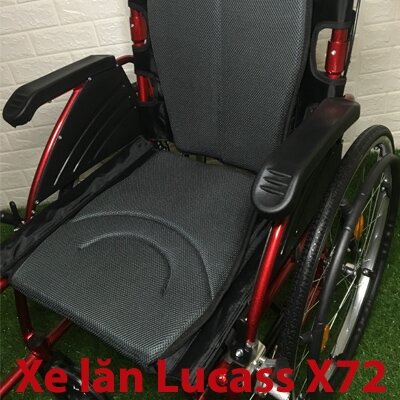 Xe lăn hợp kim nhôm cao cấp Lucass X72