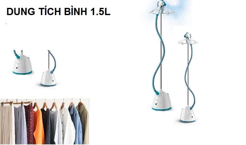 Bàn ủi hơi nước cầm tay dạng đứng Tefal IT2460E0 | Dung tích 1.5l