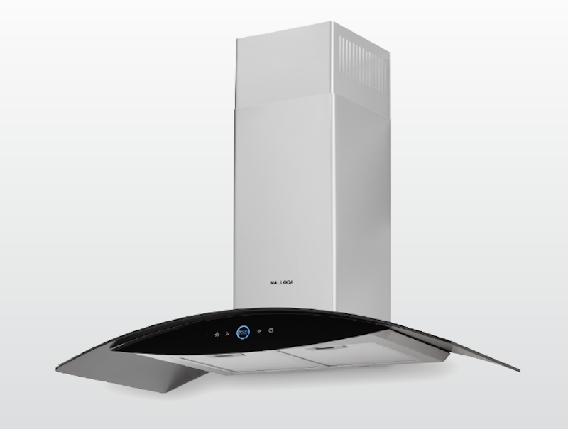 Malloca MC 9018HS sở hữu thiết kế kính cong tinh tế
