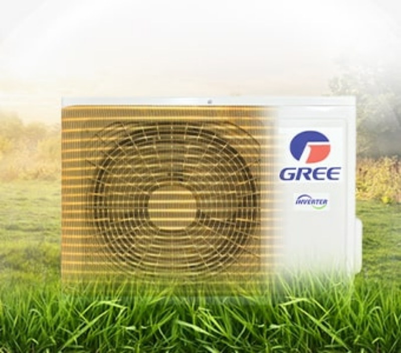 Điều hòa Gree 9000 BTU 2 chiều AMORE9HN gas lạnh mới