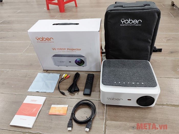 Bộ sản phẩm Máy chiếu Yaber V6 Pro