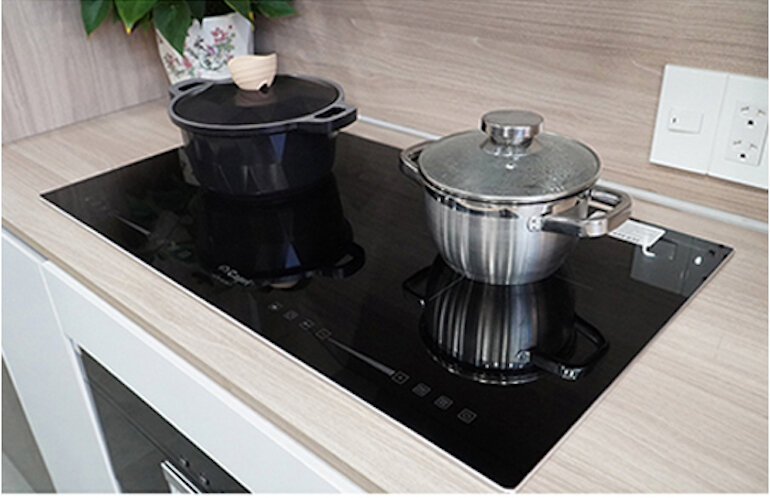 Bếp điện từ 2 vùng nấu Capri CR-823KT