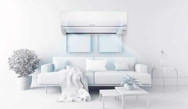 Máy lạnh Mitsubishi Electric 1.5 HP MS-JS35VF 4 Máy lạnh Mitsubishi Electric 1.5 HP MS-JS35VF làm lạnh nhanh