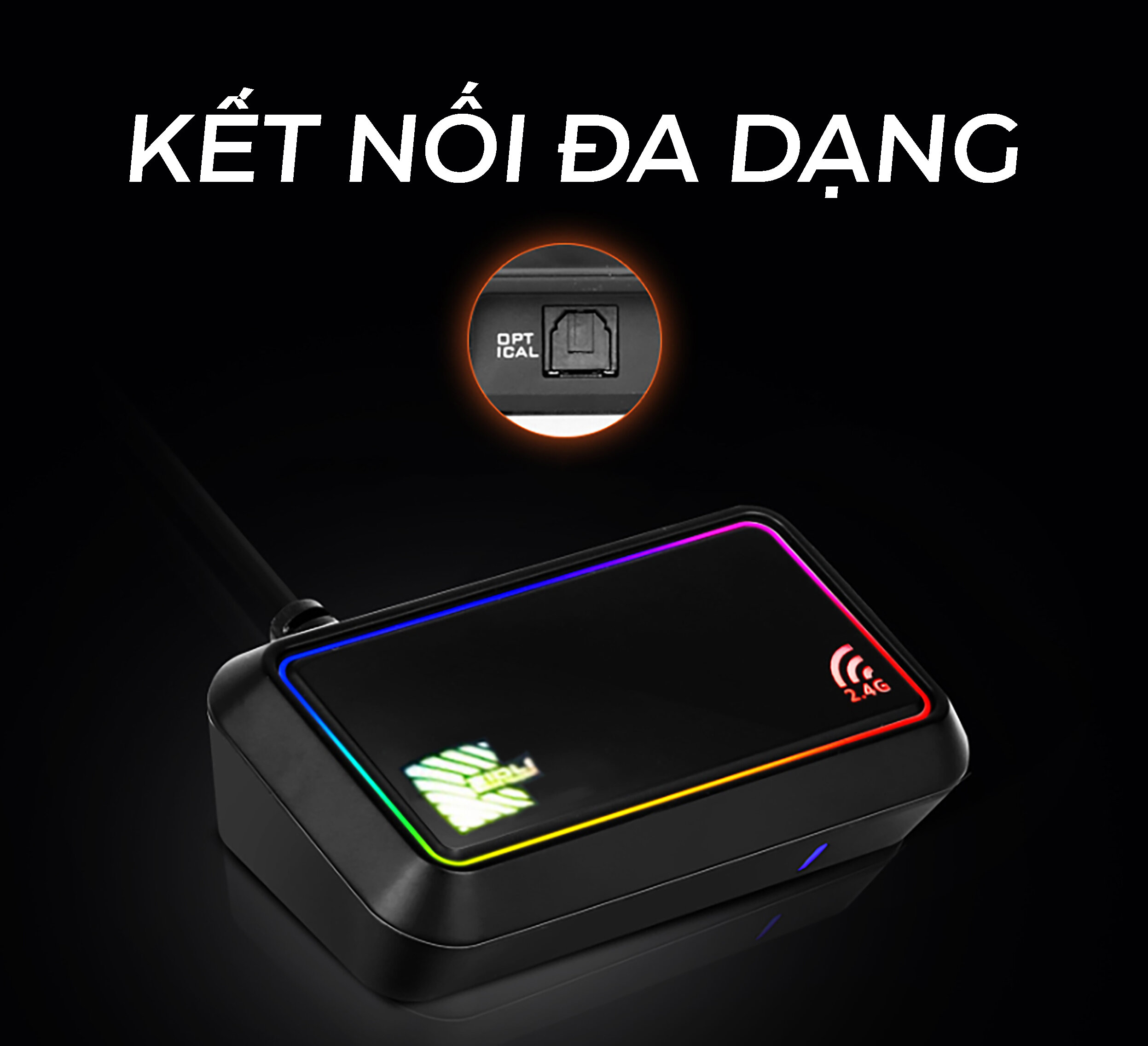 Tai nghe không dây ZIDLI AH1 - WIRELESS 2.4G