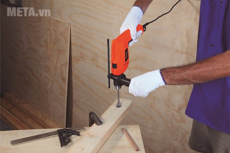 Máy khoan động lực 100 chi tiết Black 