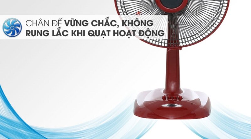 Chân đế lớn, đứng vững chắc (Ảnh: Điện Máy Xanh).