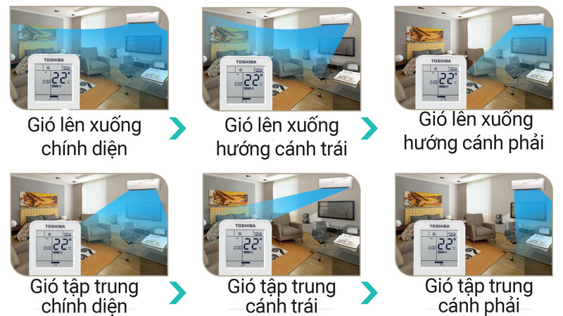 Điều hòa 2 chiều Toshiba Inverter 1 HP RAS-H10G2KVP-V