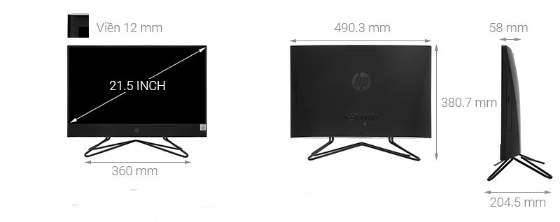 PC HP All in One 200 Pro G4