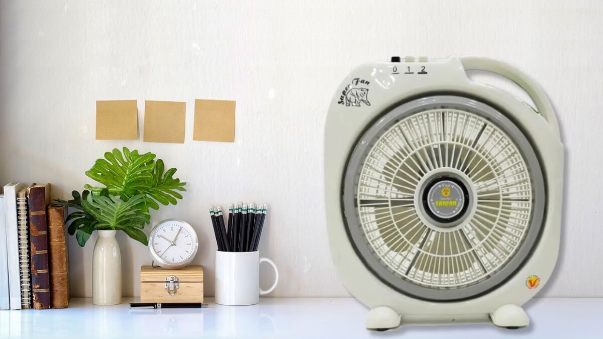 Quạt hộp Yanfan BD268 có thiết kế hình vuông đơn giản và hiện đại