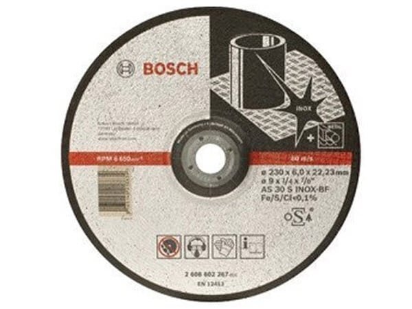 Hình ảnh đá mài inox Bosch 2608602267 (100x5.8x16mm) Hình ảnh đá mài inox Bosch 2608602267 (100x5.8x16mm)