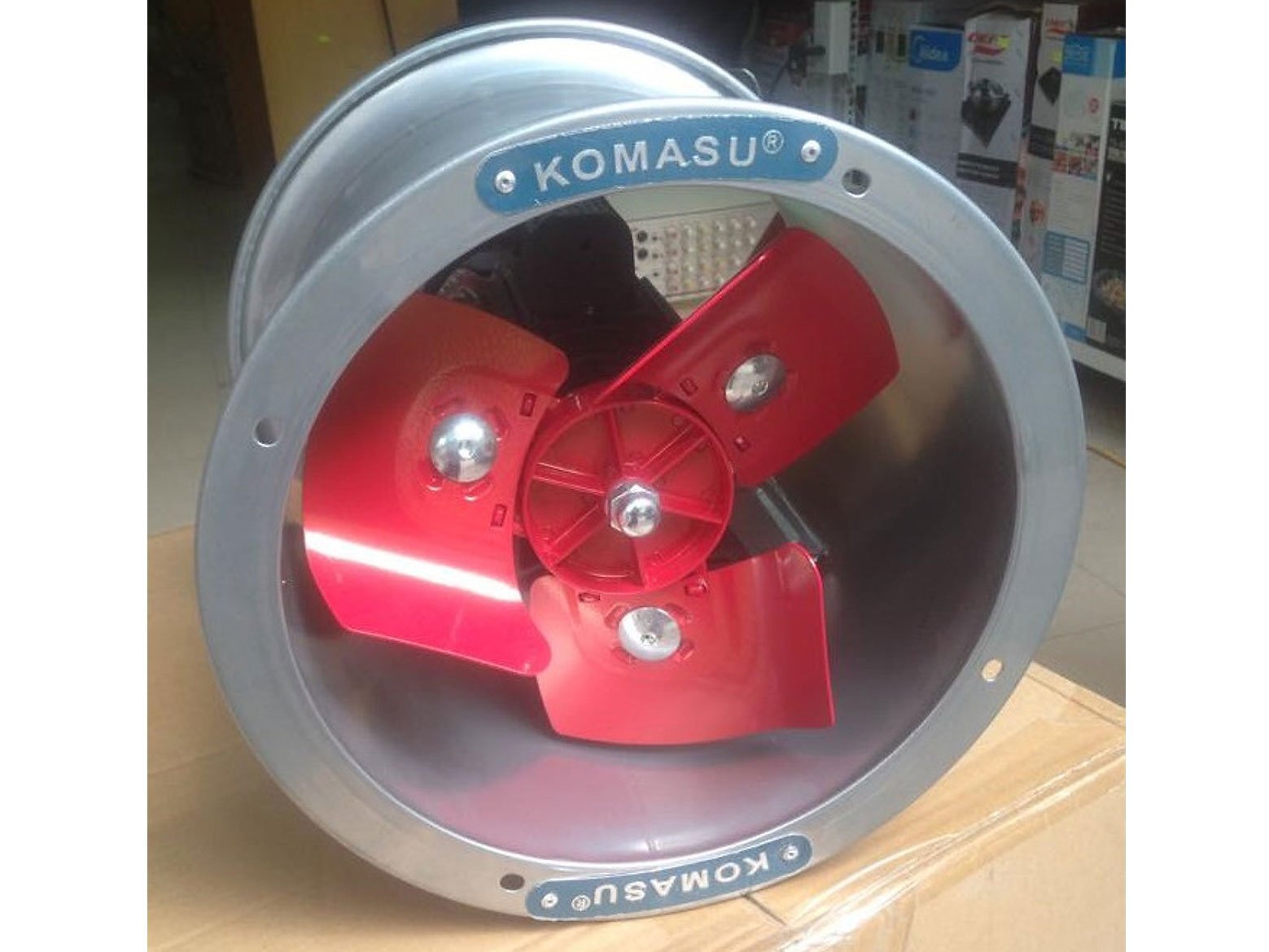 Quạt thông gió khung tròn Komasu KM30T Quạt thông gió khung tròn Komasu KM30T