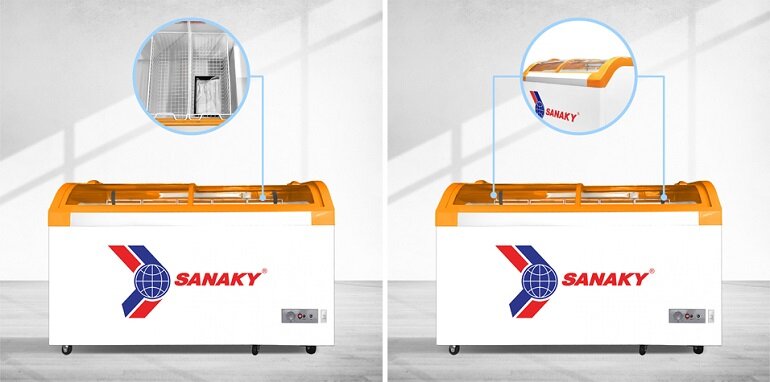 Tủ đông Sanaky 1 ngăn 500 lít VH-899KA