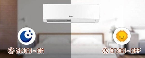 máy lạnh Gree 2 chiều COSMO9HN có chức năng hẹn giờ đầy tiện ích
