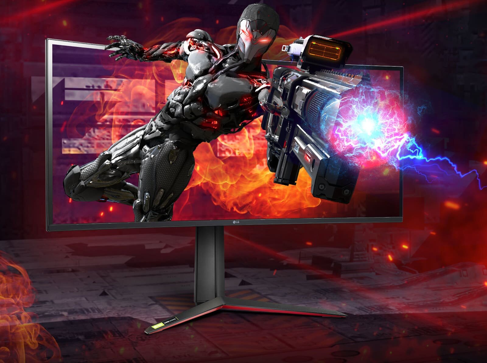 Màn hình LG 34GP950G-B 34Inch UltraWide 1Ms 144HZ Nano IPS Curved