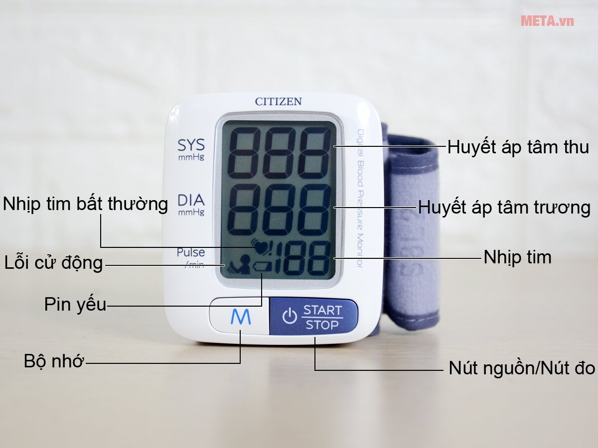Máy đo huyết áp điện tử tự động CH-650