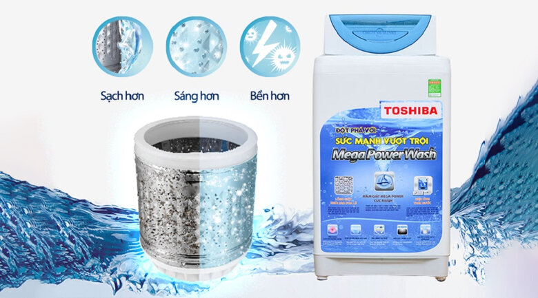 Máy giặt Toshiba 8.2kg AW-E920LV WB Máy giặt Toshiba 8.2kg AW-E920LV WB