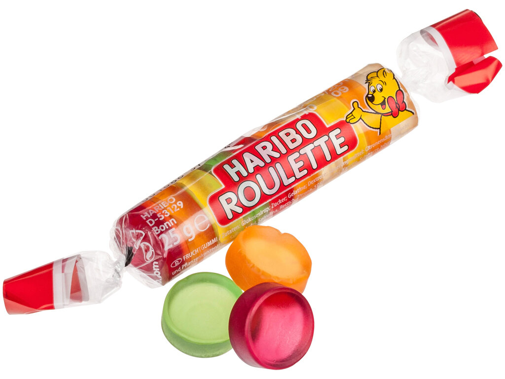  Kẹo dẻo Haribo Roulette 25g
