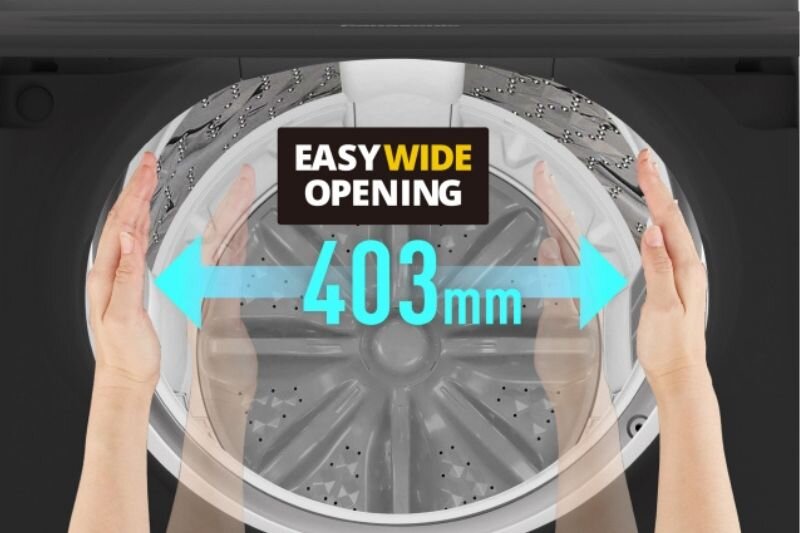 Máy giặt Panasonic 10 kg NA-F100A9DRV cửa lồng giặt