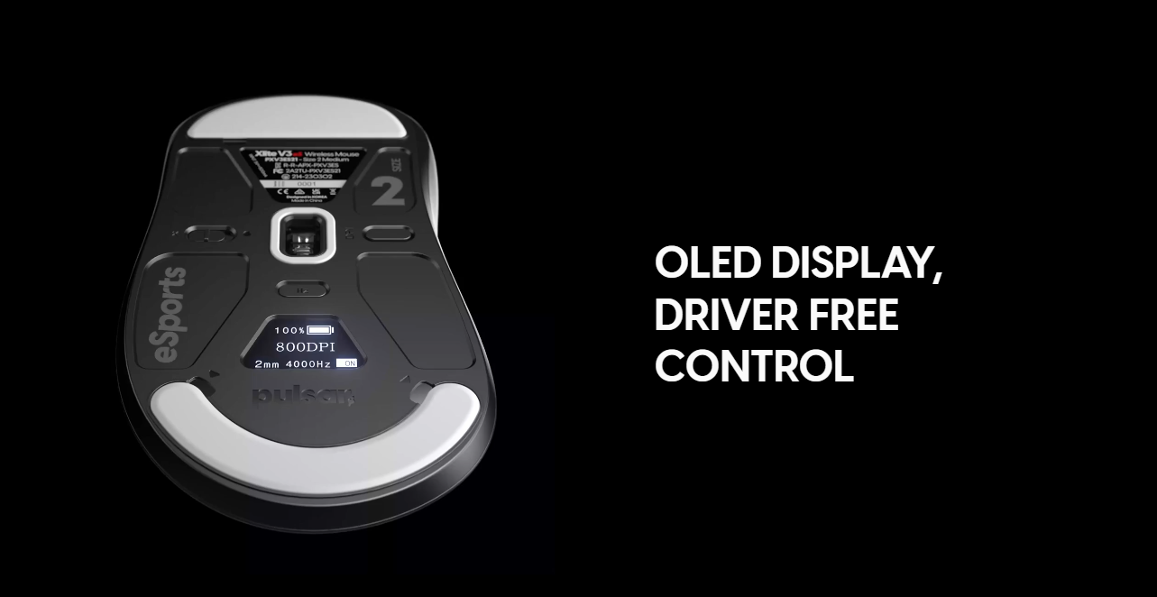 Chuột không dây Pulsar Xlite V3 eS Wireless Size 2-Black 4