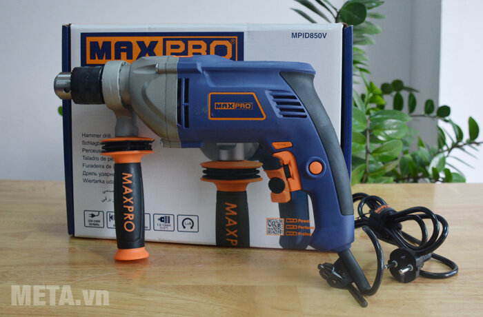 Máy khoan động lực đầu kẹp Maxpro MPID850V 13mm