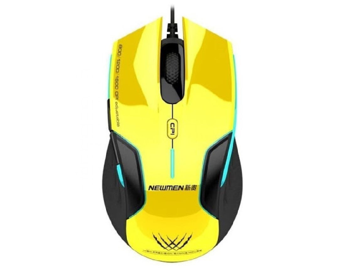 Chuột có dây Newmen G7 Plus màu vàng Newmen G7 Plus