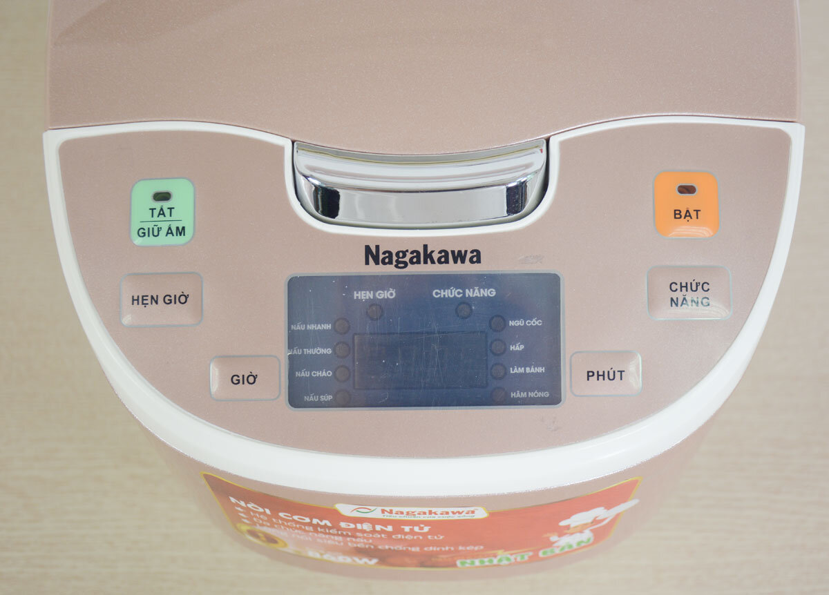 Nồi cơm điện tử Nagakawa NAG0103 (1,8 Lít)