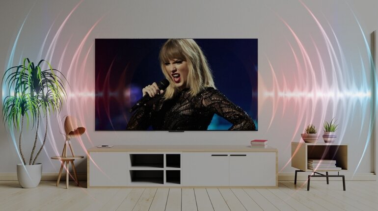 Google Tivi TCL QLED 4K 55 inch 55C745 công nghệ âm thanh