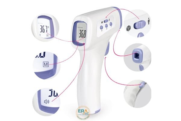 Nhiệt kế hồng ngoại B.Well Swiss WF-4000 Nhiệt kế hồng ngoại B.Well Swiss WF-4000