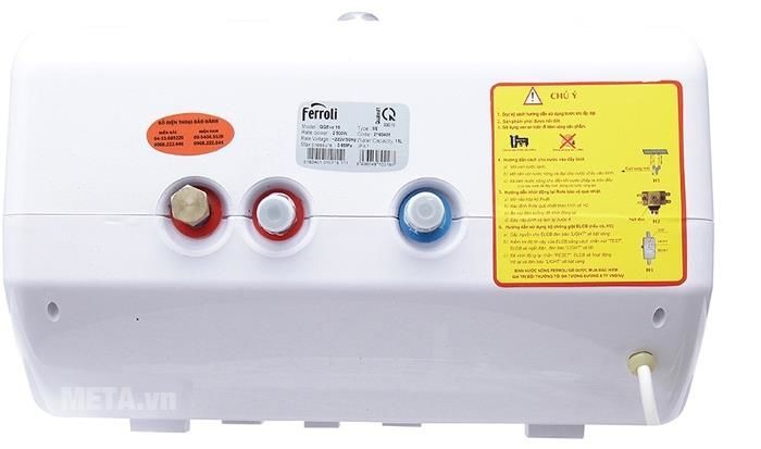 Bình nóng lạnh gián tiếp Ferroli QQ EVO ME 30 lít Bình nóng lạnh gián tiếp Ferroli QQ EVO ME 30 lít