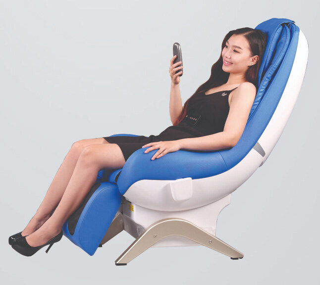 Ghế massage Buheung MK-4000 (màu xanh)