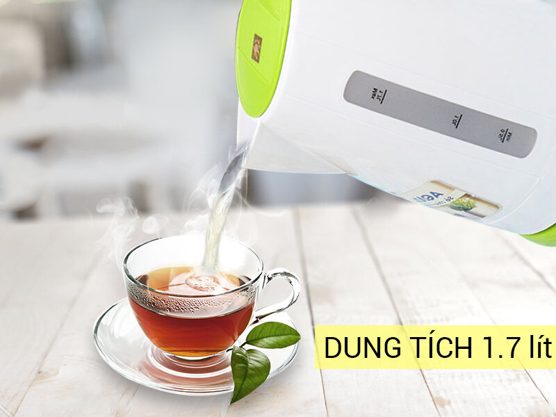Bình siêu tốc Sanyo SJK-F733 1.7 lít Bình siêu tốc Sanyo SJK-F733 1.7 lít