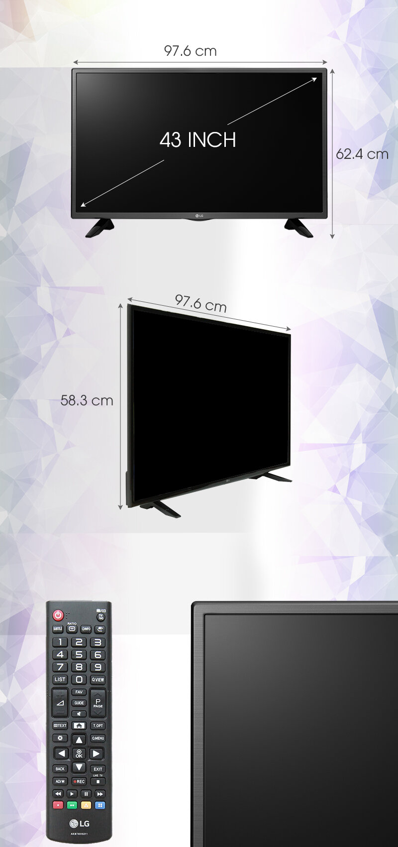 Tivi LG 43 inch 43LH511T Tivi LG 43 inch 43LH511T