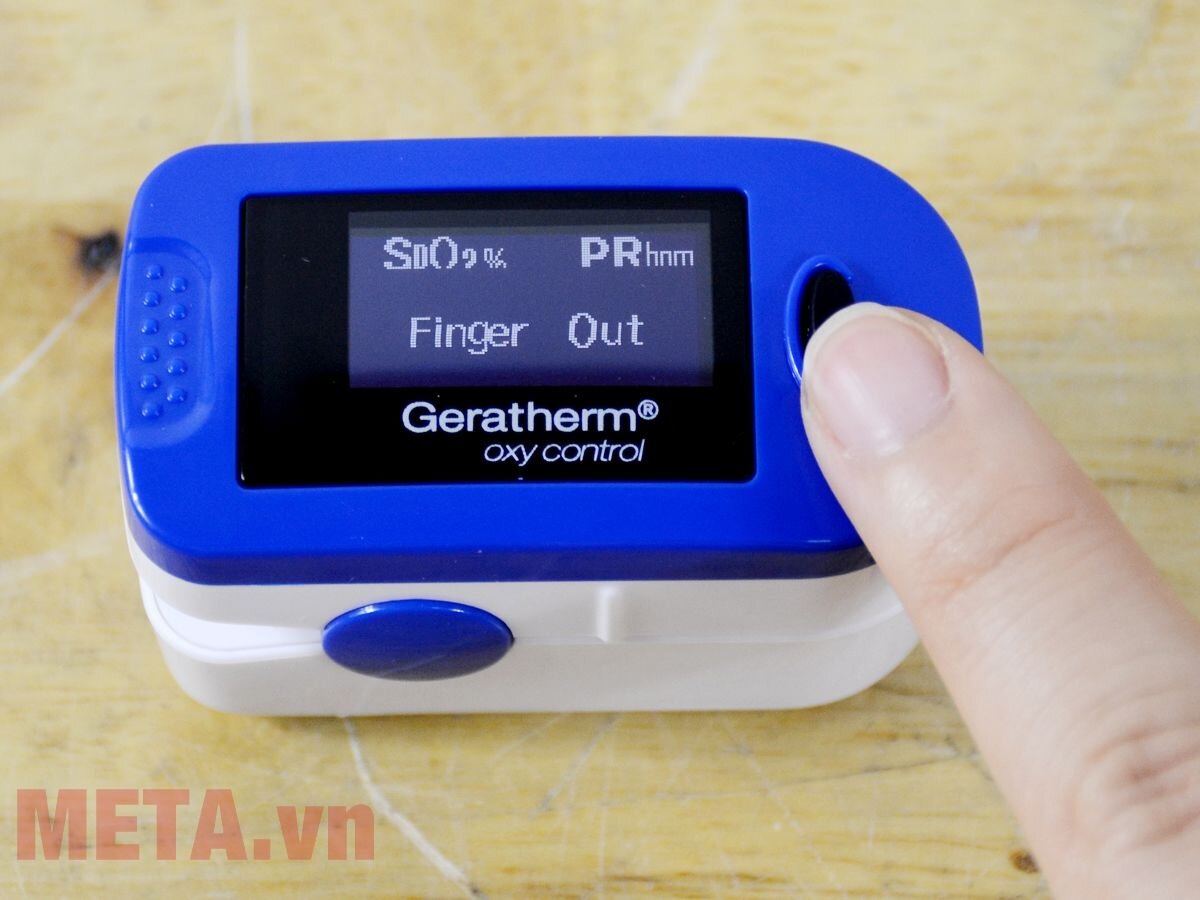 Máy đo nồng độ oxy trong máu Geratherm GT-300C203 Máy đo nồng độ oxy trong máu Geratherm GT-300C203
