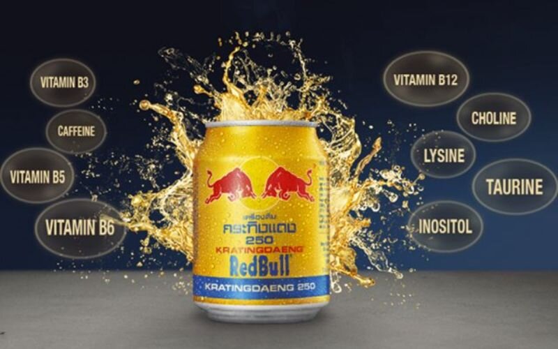 Công dụng của nước uống tăng lực Redbull thùng 24 lon x 250ml