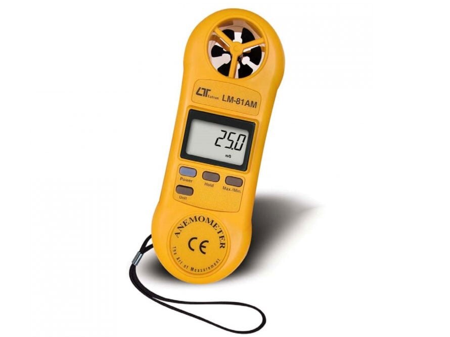 Máy đo tốc độ gió Lutron LM-81AM