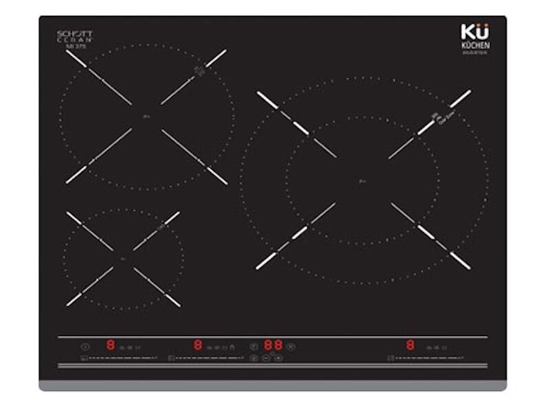 Đặc điểm chung của bếp từ Kuchen MI 375 (Ảnh: kuchen).