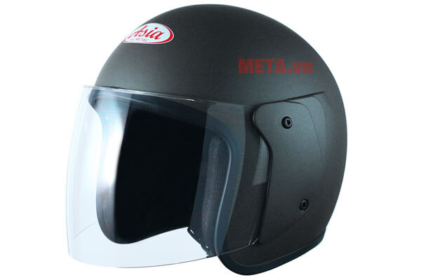 Nón bảo hiểm 3/4 đầu Asia MT-111 trơn