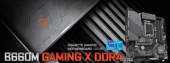 Mainboard Gigabyte B660M Gaming X DDR4 (Ảnh 1)