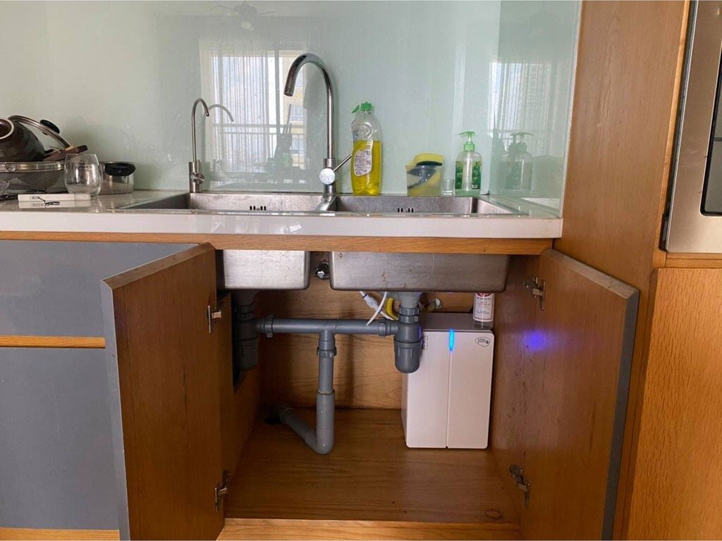 Máy lọc nước cho gia đinh Pureit Tanka UR3140 hỗ trợ lắp thêm bơm tăng áp hoặc an giảm áp