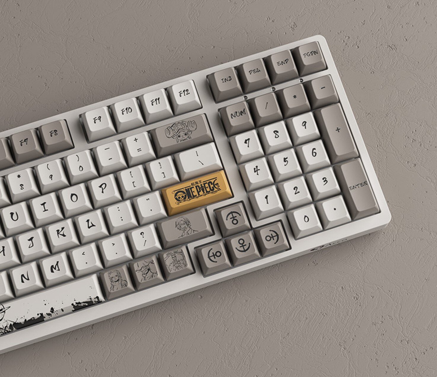 Bàn phím cơ AKKO 3098S One Piece