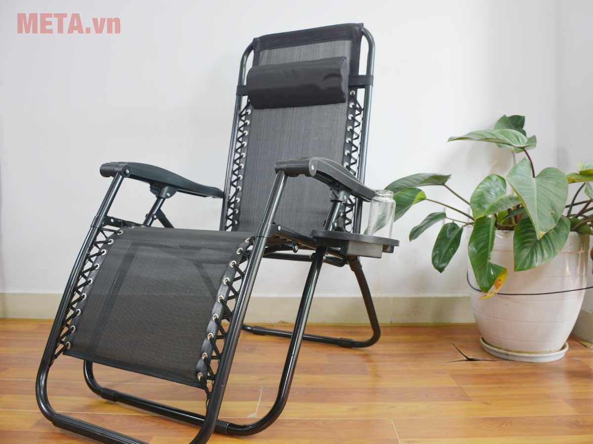 Ghế xếp có khay để ly thông minh Kachi MK-116