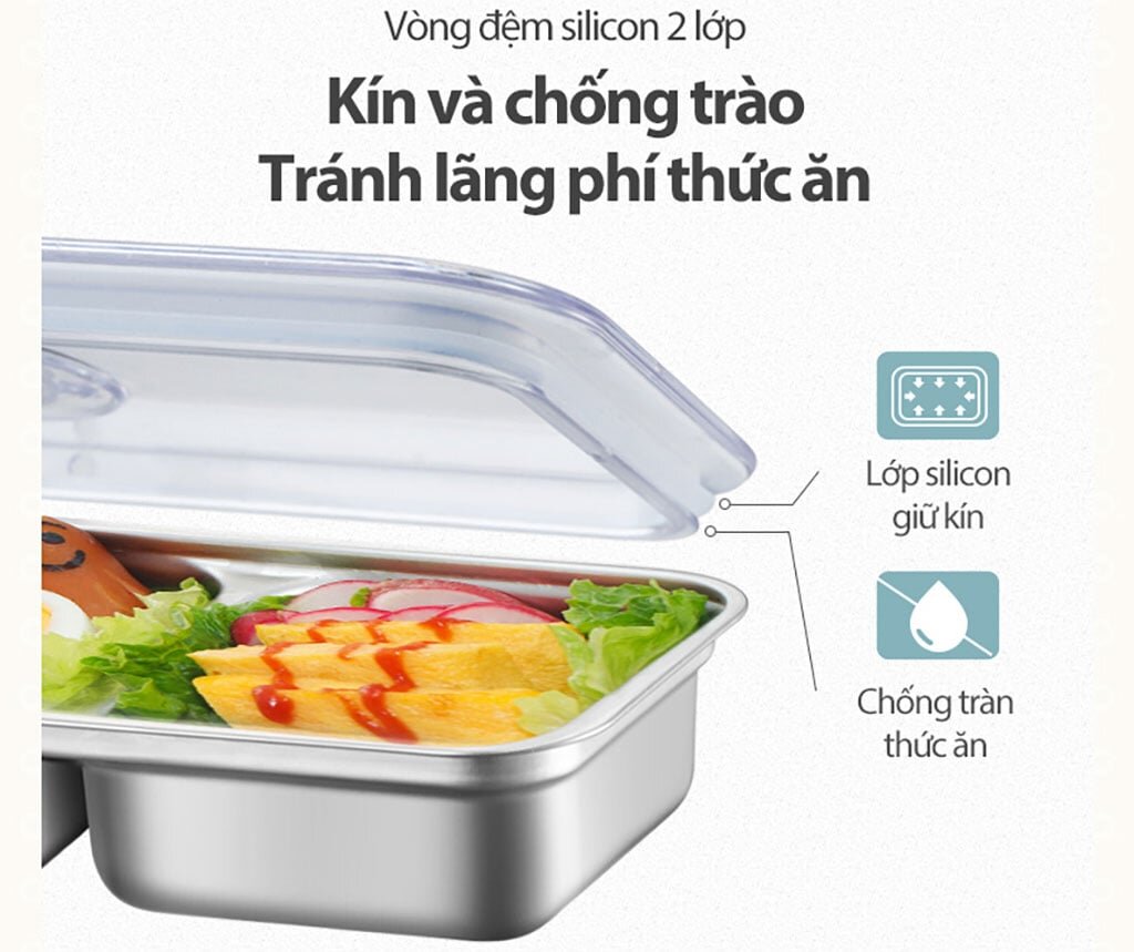 Hộp cơm hâm nóng cắm điện